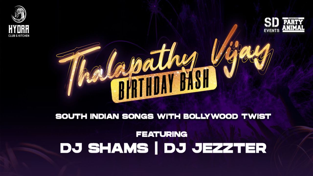 Thalapathy Vijay Birthday Bash @ HYDRA