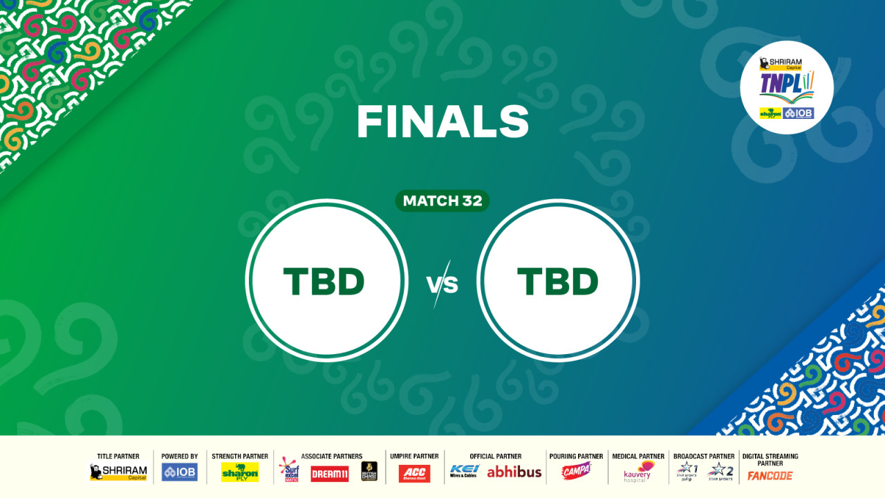 Shriram Capital Tamil Nadu Premier League 2025 - Final