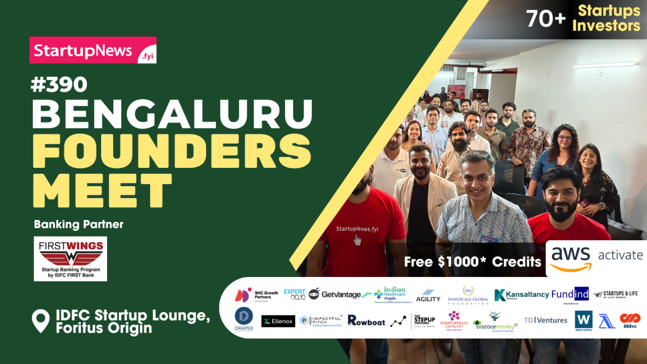 Founders Meet | Bengaluru