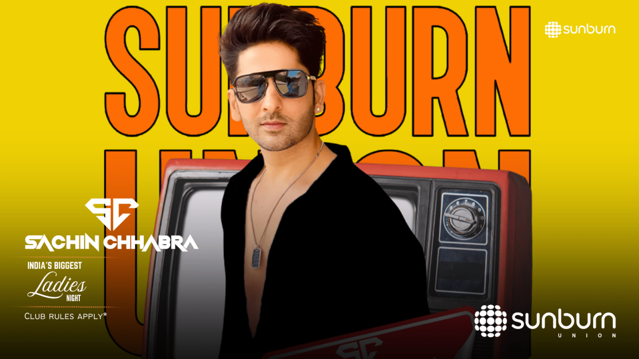 Sachin Chhabra live at Sunburn Union