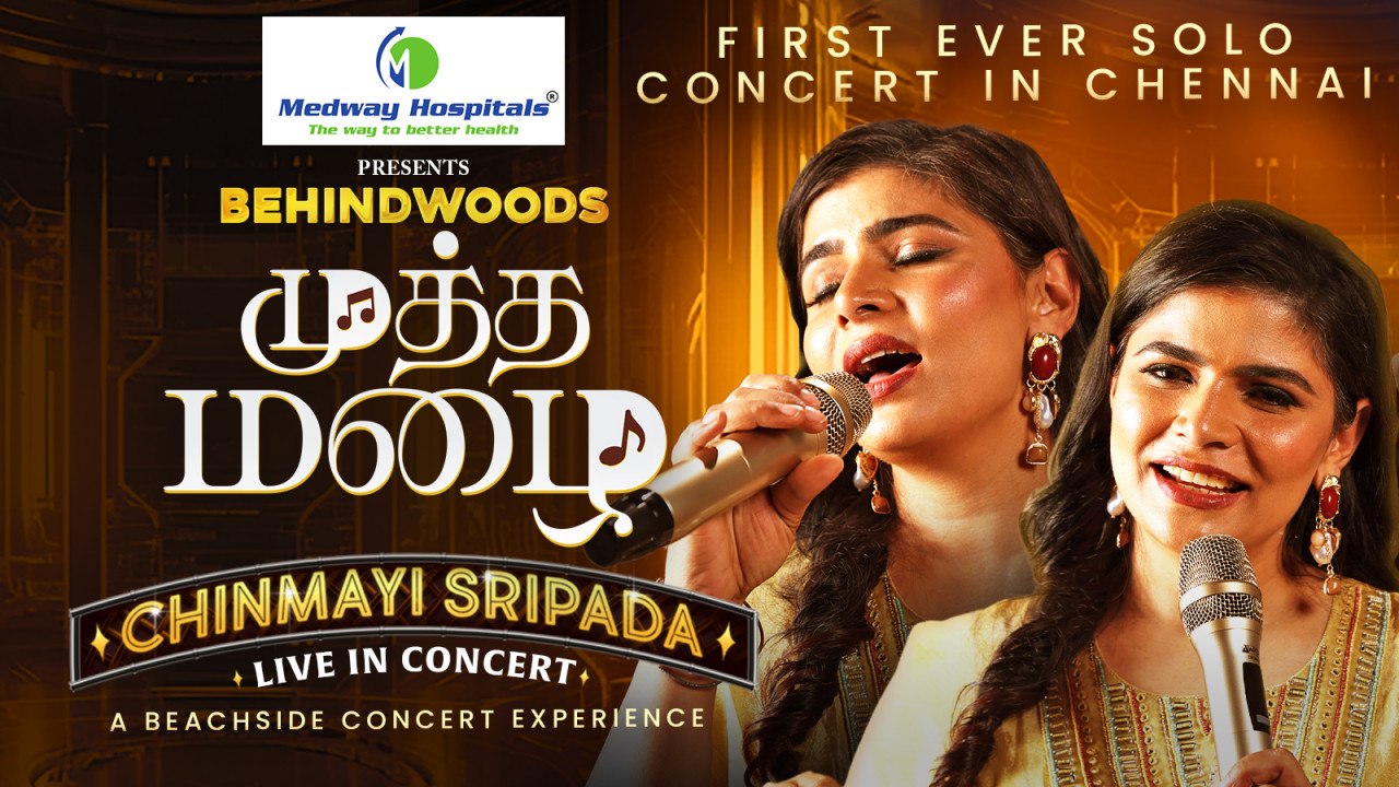 Behindwoods Muththa Mazhai Concert | ft. Chinmayi Sripada