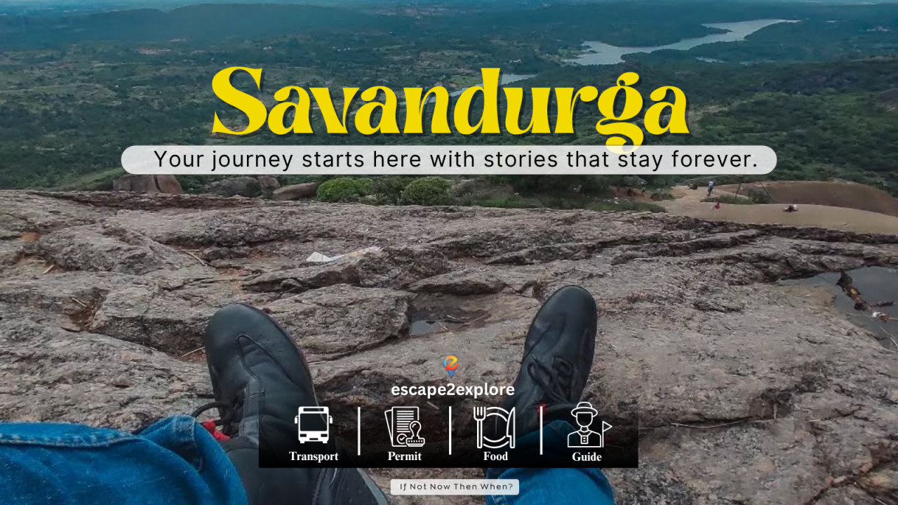 Savandurga Trek by e2e