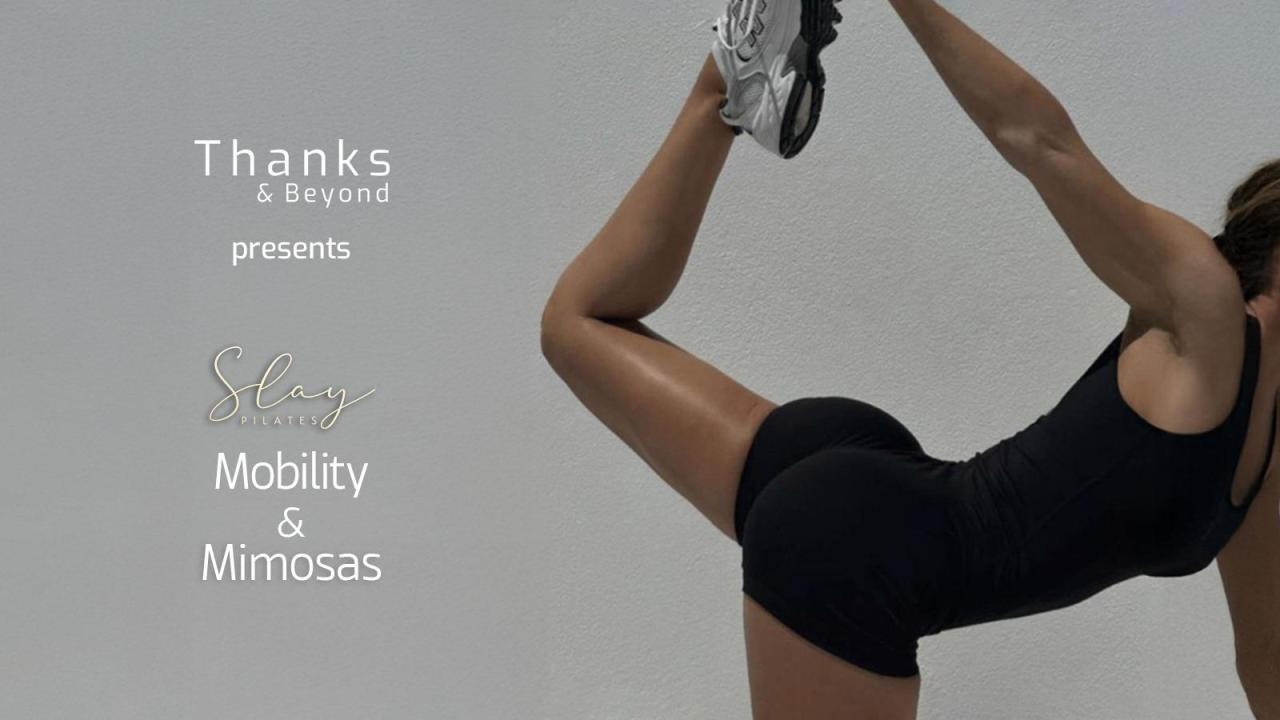 Mat Pilates Session at Thanks & Beyond