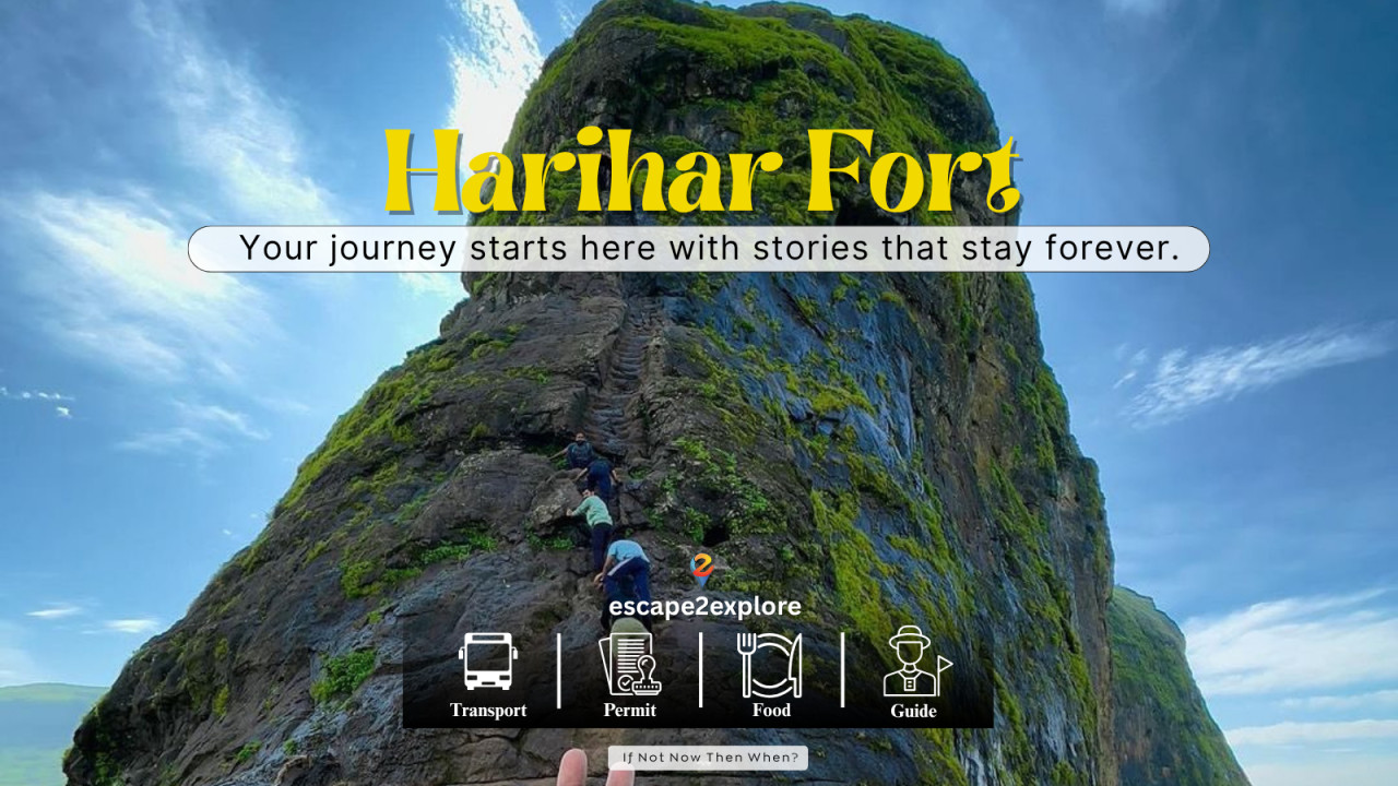 Harihar Fort Trek by e2e