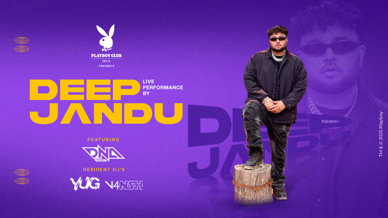 Deep Jandu Performing Live at Playboy Club Delhi
