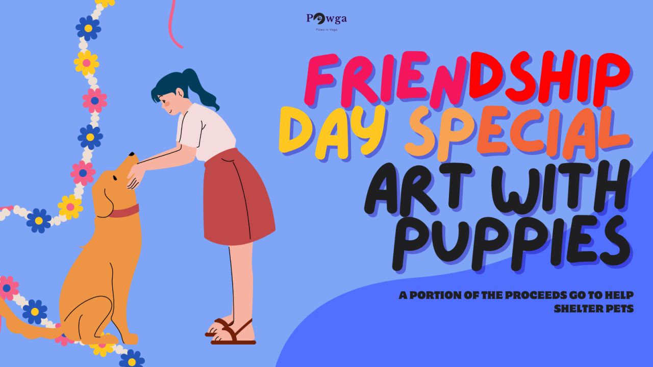 Art with Puppies | Bangalore