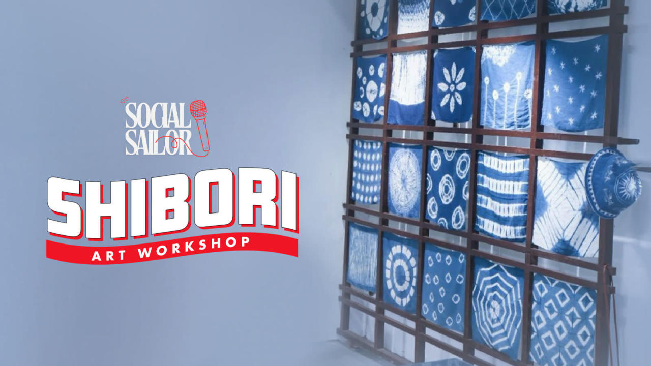 Japanese Shibori Workshop - Bangalore