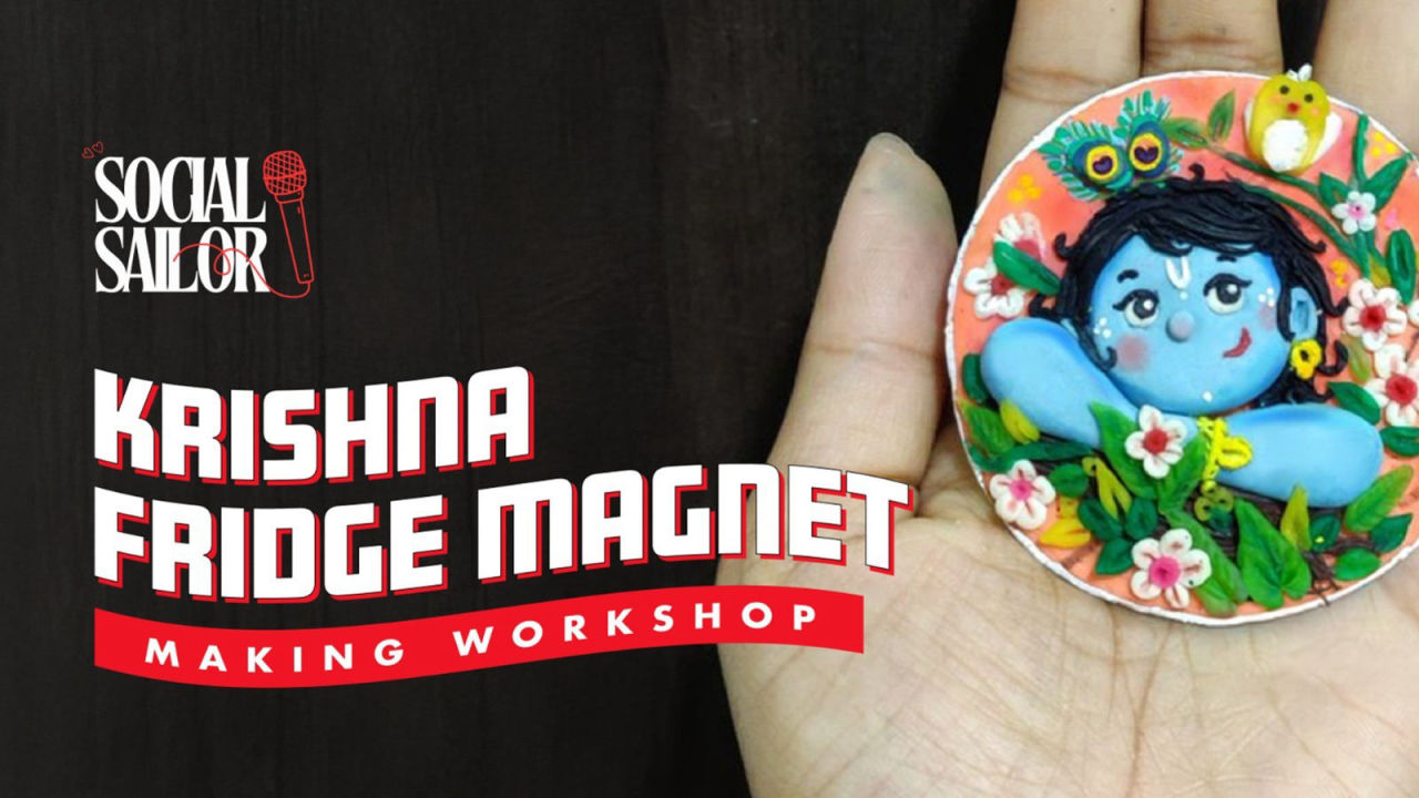 Krishna Fridge Magnet | Hyderabad