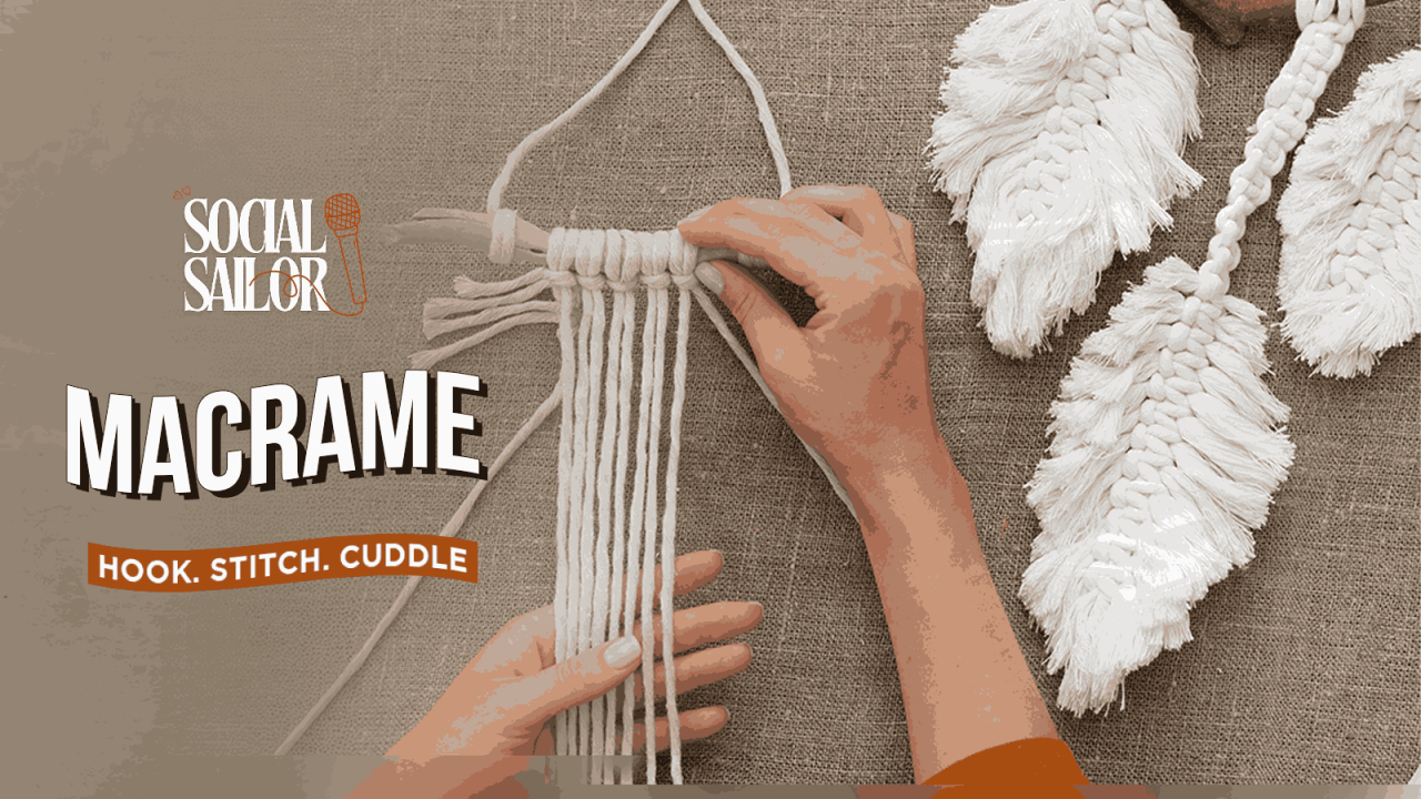 Macrame Making Date for Couples and Friends | Hyderabad
