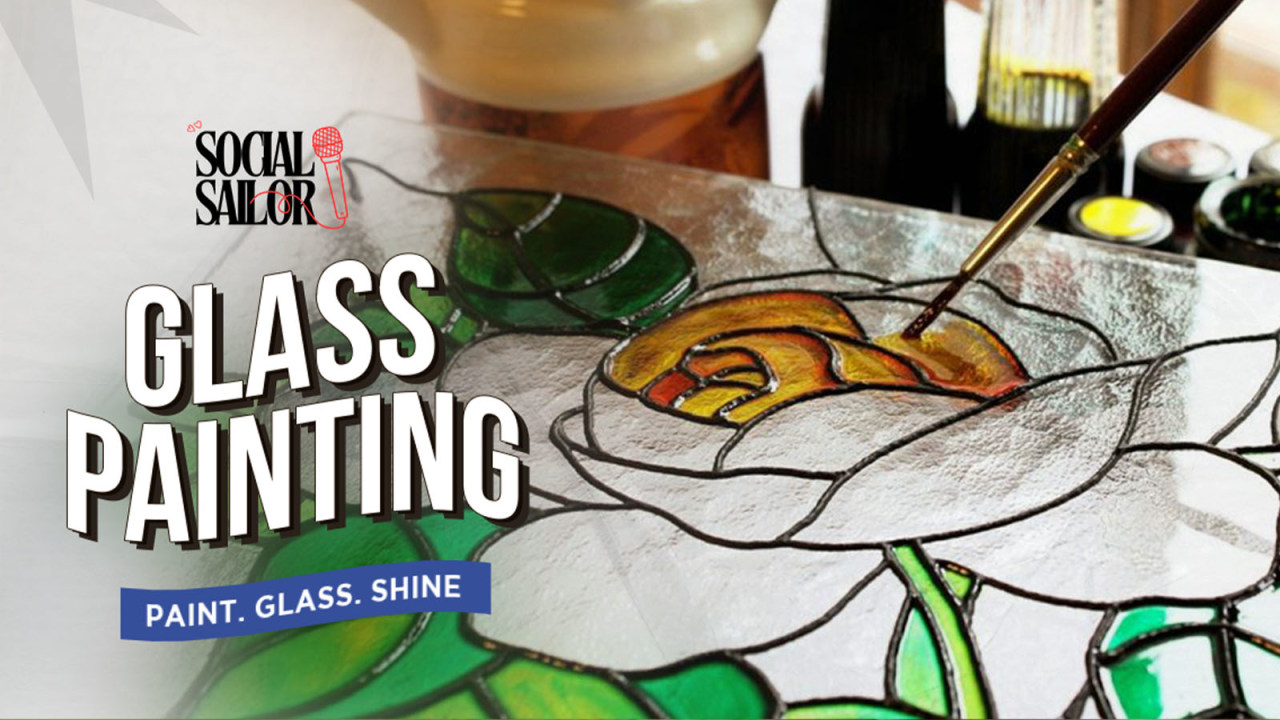 Glass Painting Art Date for Couples and Friends | Bengaluru