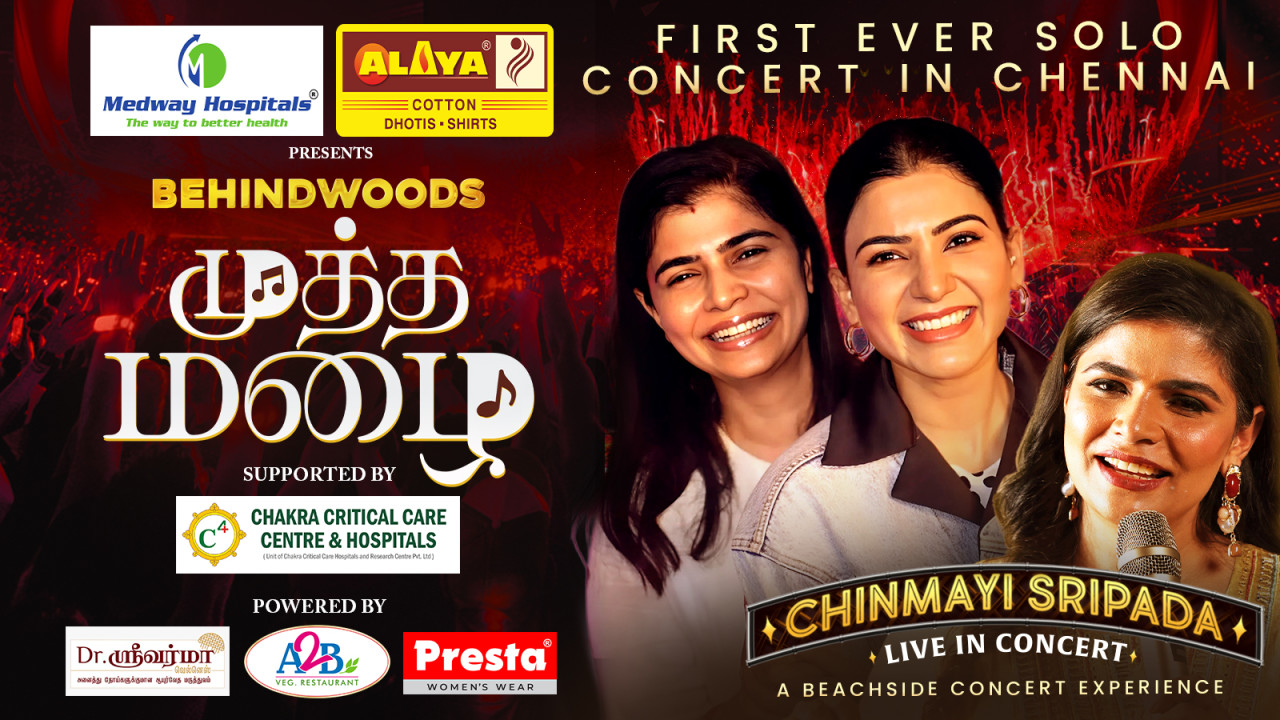 Chinmayi’s 1st Ever Beachside Live Concert in Chennai – Muththa Mazhai!