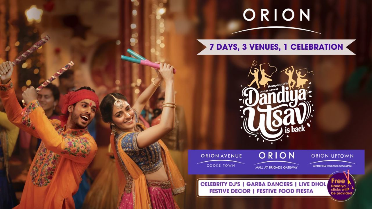 Bengaluru's Biggest Dandiya Utsav