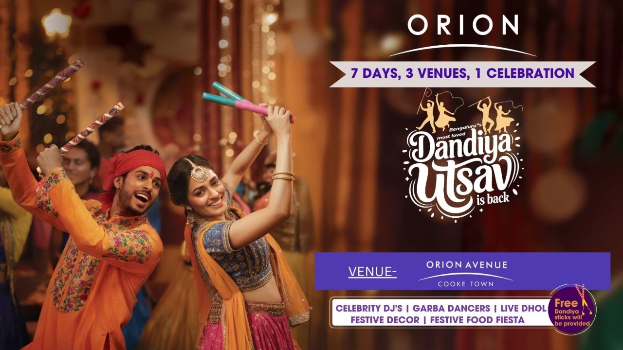 Bengaluru's Biggest Dandiya Utsav