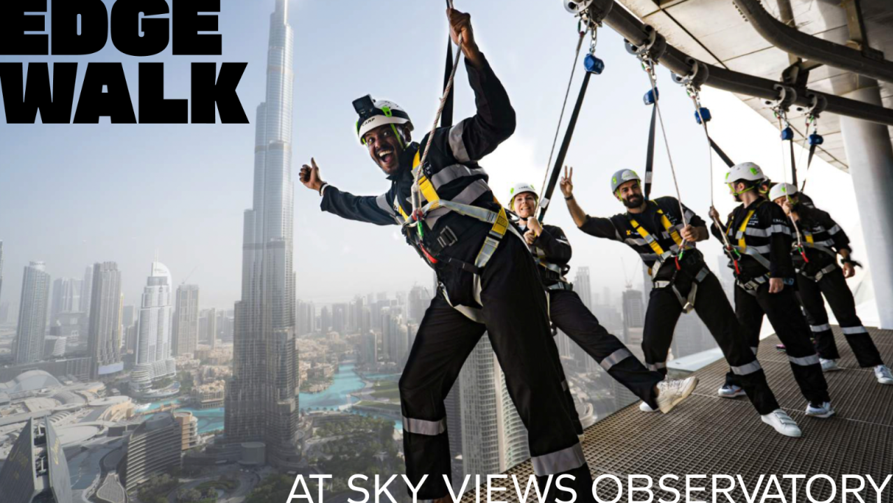 Edge Walk at Sky Views Observatory