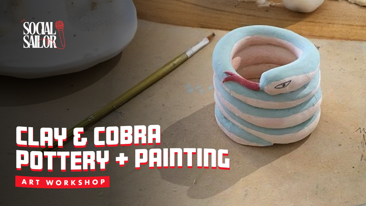 Clay & Cobra Pottery + Painting | Pune