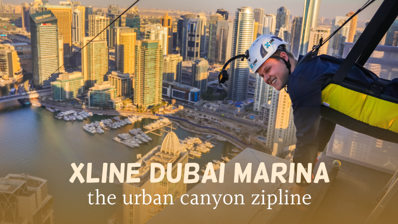 XLine Dubai Marina – Solo Zipline with Complimentary Meal Voucher | Summer Offer (June–August 2025)