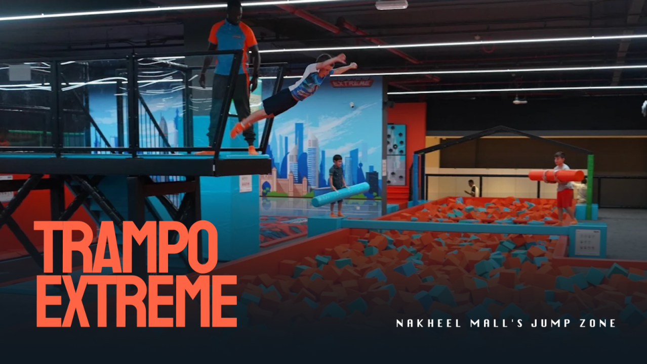 Trampo Extreme - 2 Hours Trampoline Fun at Nakheel Mall