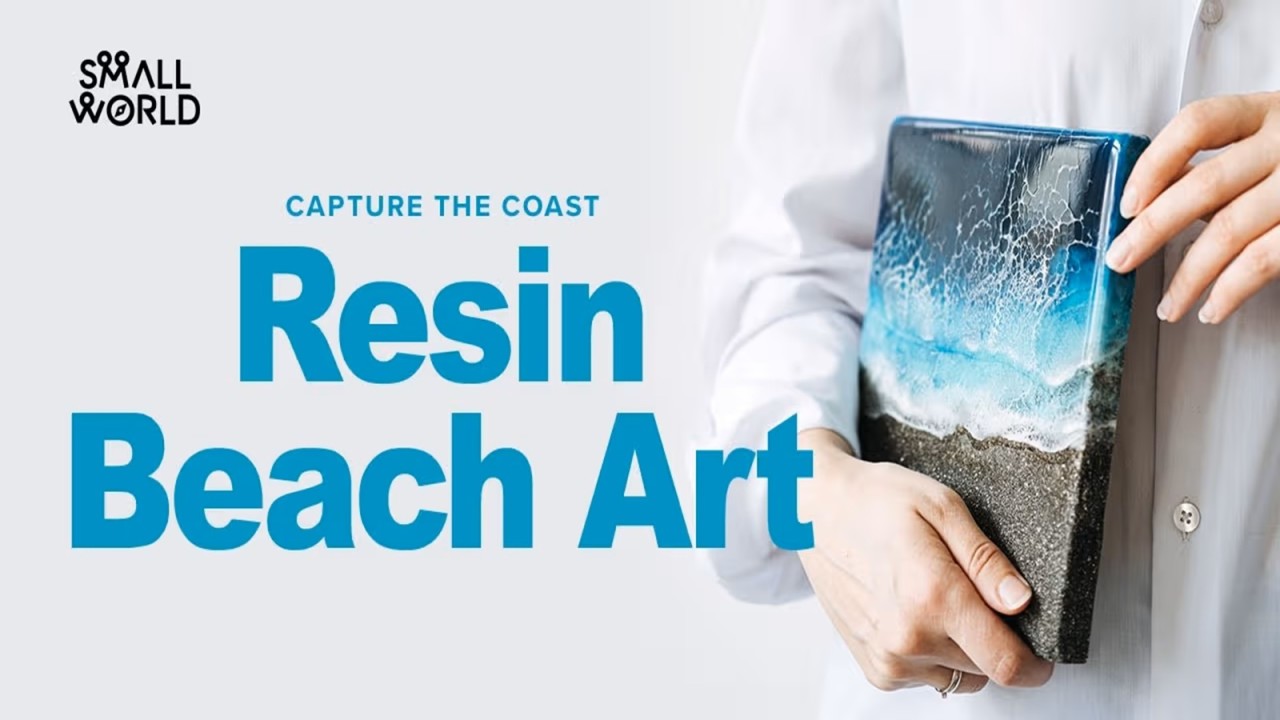 Resin Beach Art