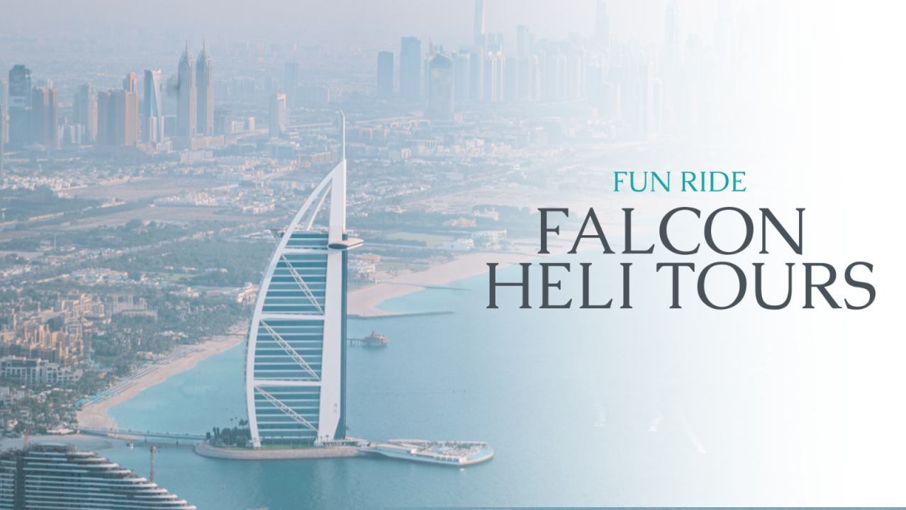 Falcon Heli Tours - Fun Ride 15 MIN (Sharing Basis)