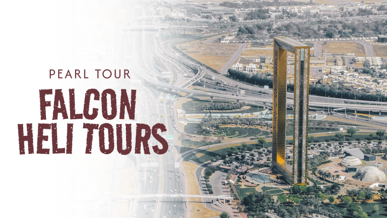 Falcon Heli Tours - Pearl Tour 12 MIN (Sharing Basis)
