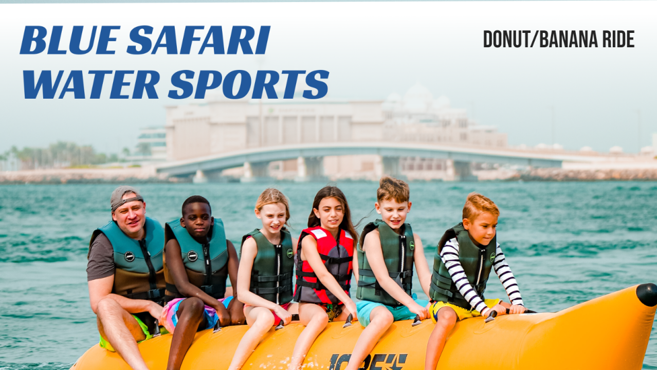 15-minute Towable Donut/Banana Ride at Palm Jumeirah