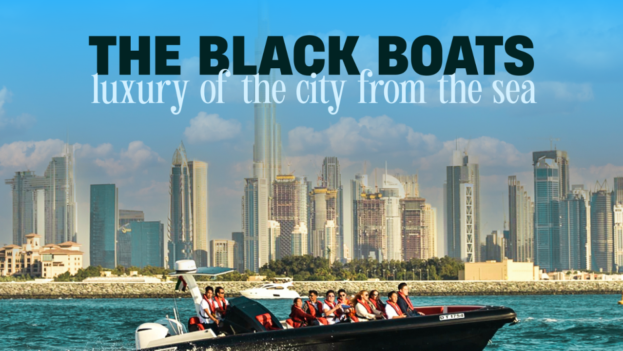 The Black Boats: 100 min Burj Al Arab Tour – Summer Offer! Kids Go Free Until 15 Sept
