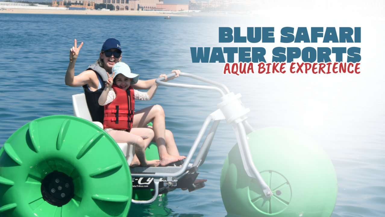 30-minute Aqua Bike Experience at The Palm Jumeirah