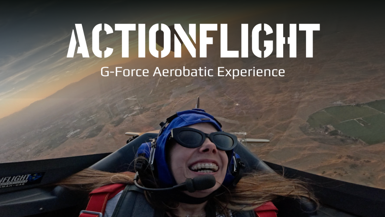 ActionFlight G-Force Aerobatic Experience
