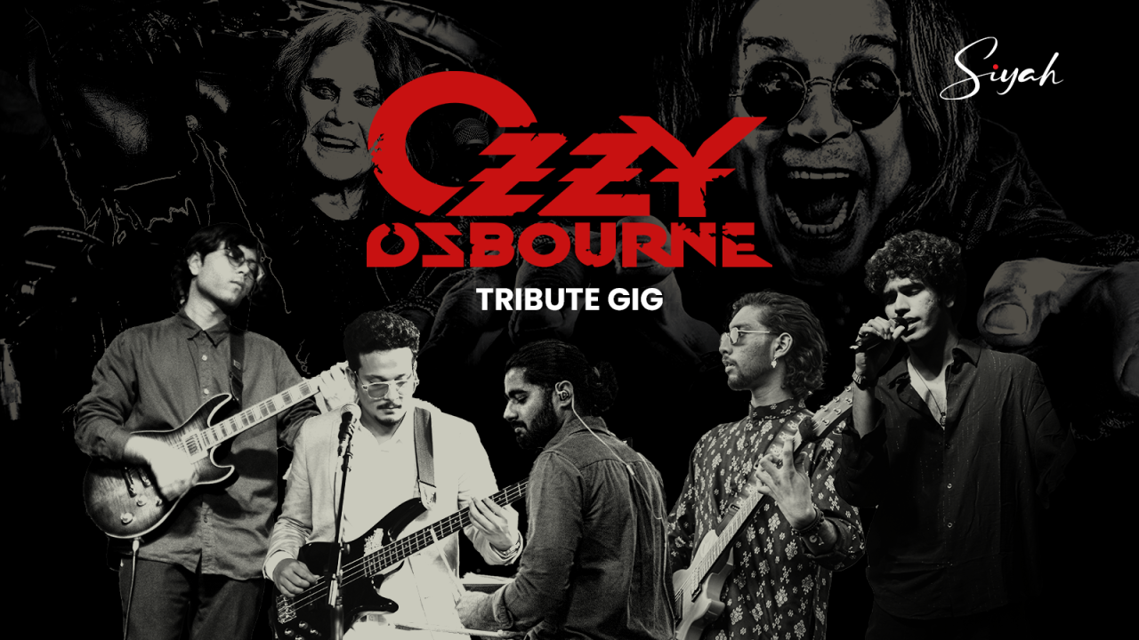Ozzy Tribute Gig : Siyah Arthouse