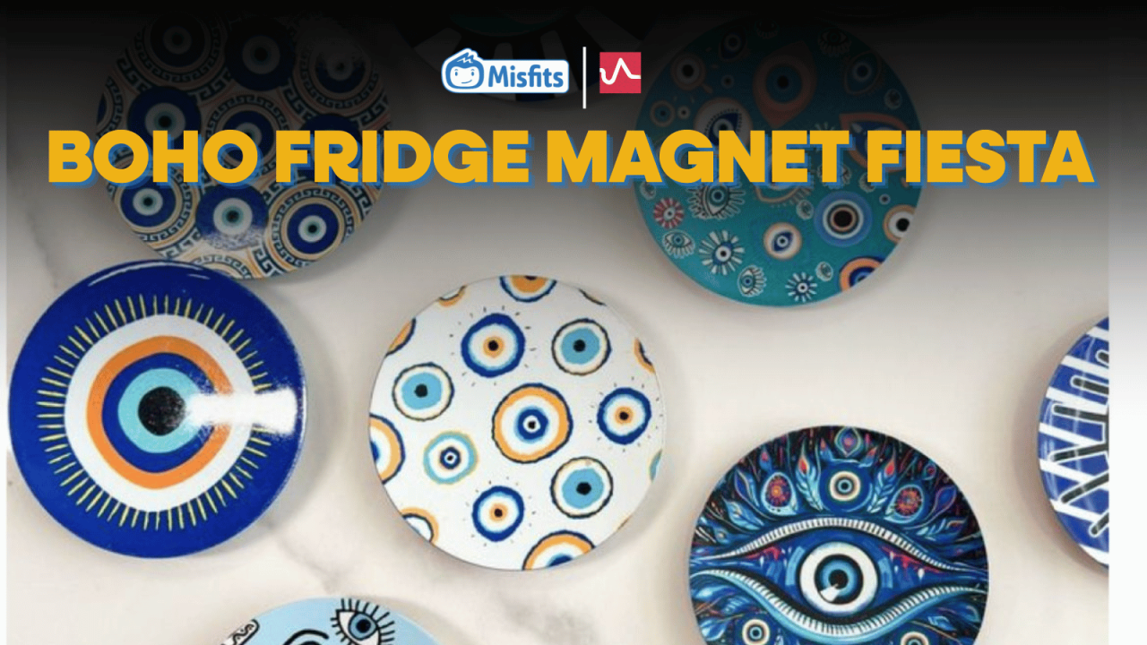 Boho Fridge Magnet Fiesta by Misfits