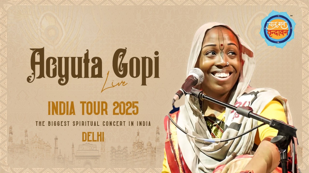Chal Man Vrindavan ft. Acyuta Gopi Live | Delhi