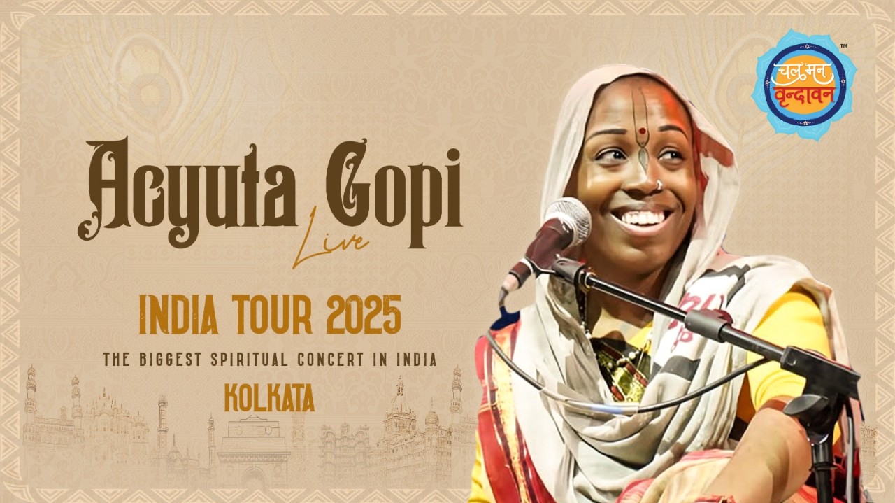 Chal Man Vrindavan ft. Acyuta Gopi Live | Kolkata