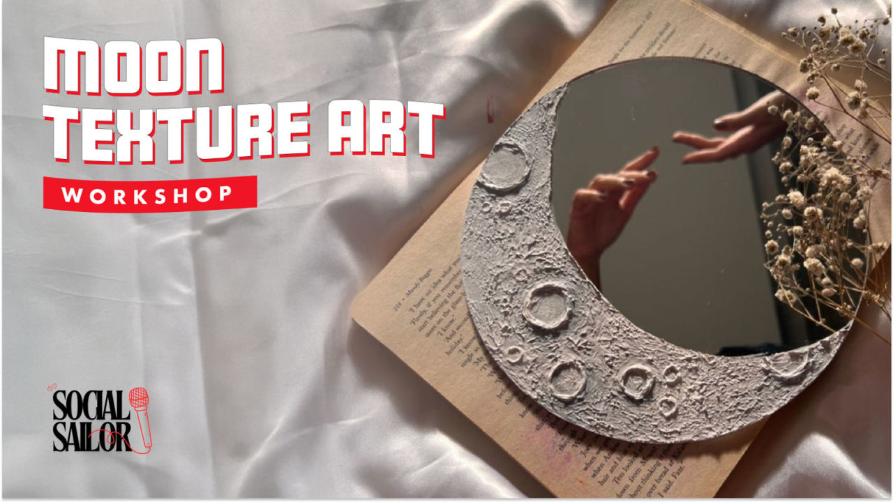 Moon Texture Art Workshop