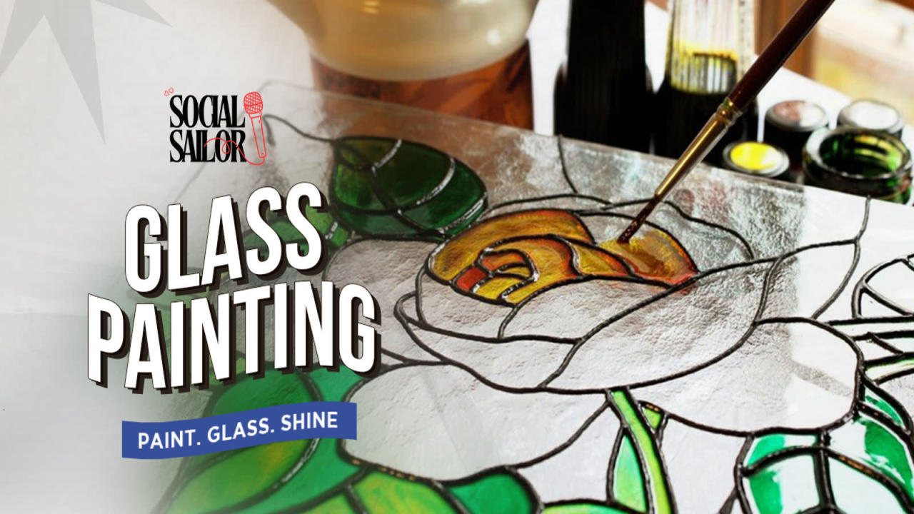 Glass Painting Art Date for Couples And Friends | Delhi