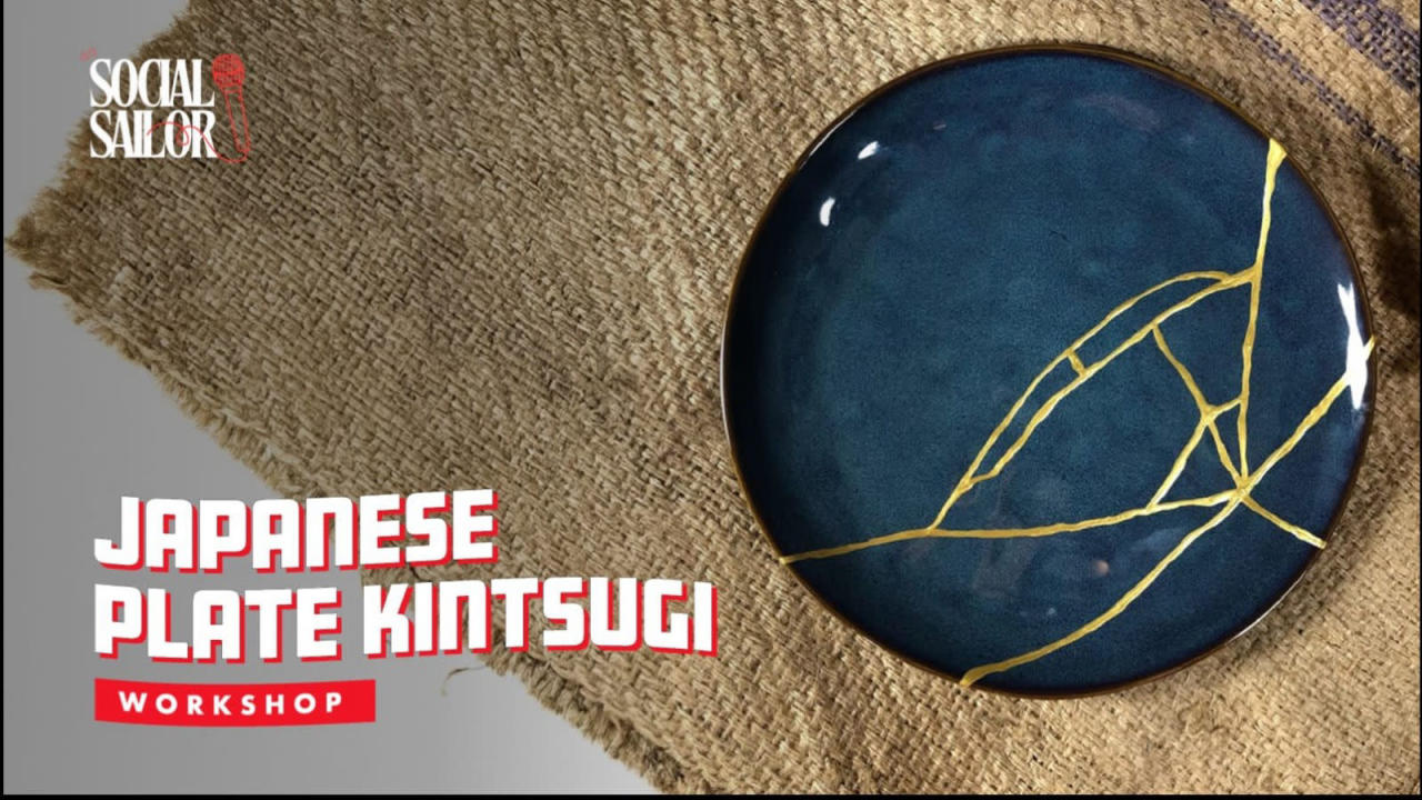 Japanese Kintsugi Plate | Delhi
