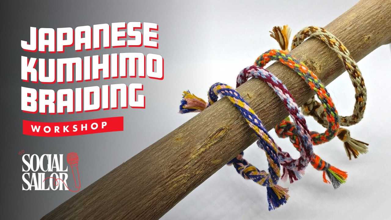 Japanese Kumihimo Braiding | Delhi