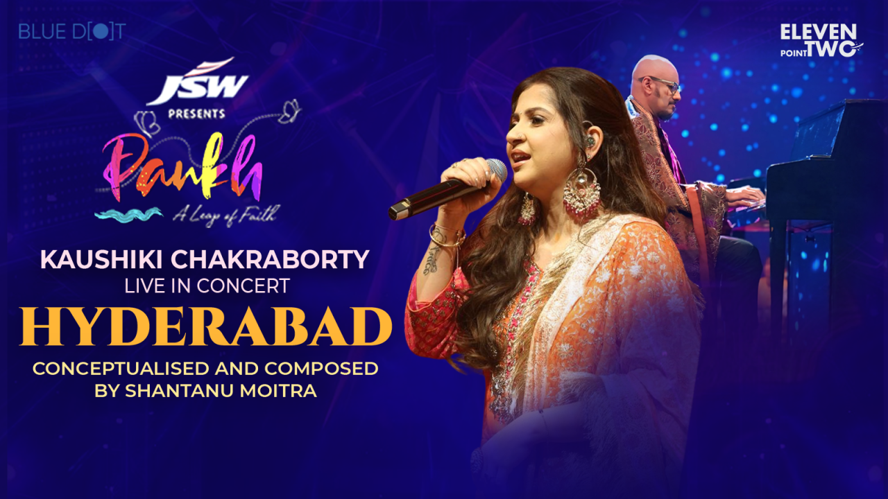 Pankh Live  - Kaushiki Chakraborty India Tour | Hyderabad
