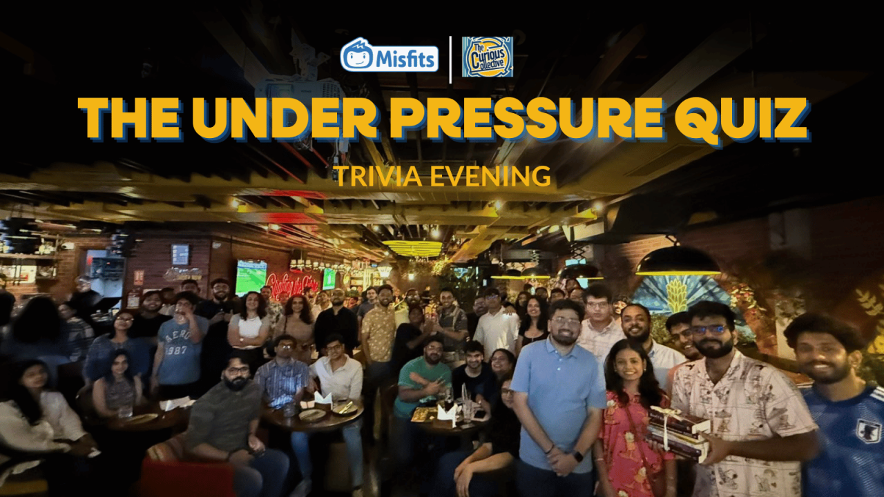 The Under Pressure Quizzing by Misfits
