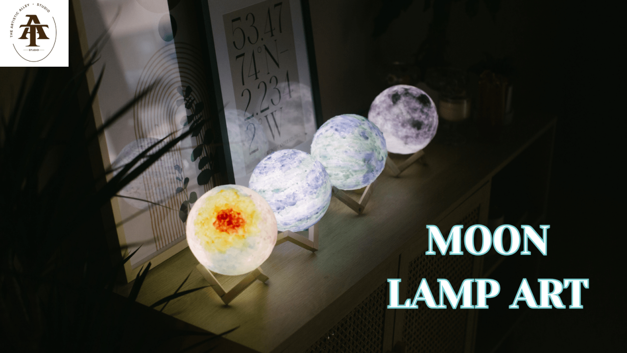 Moon Lamp Workshop | Artistic Alley Studio
