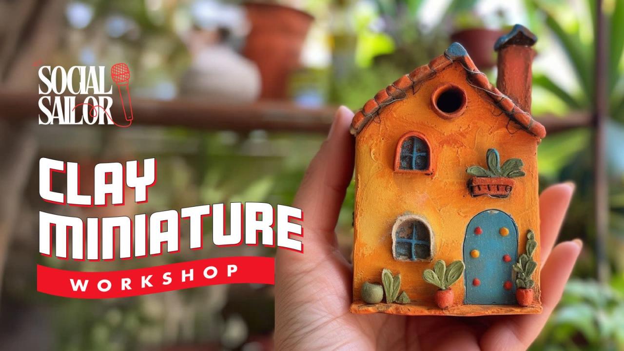 Clay Miniature Workshop | Bangalore