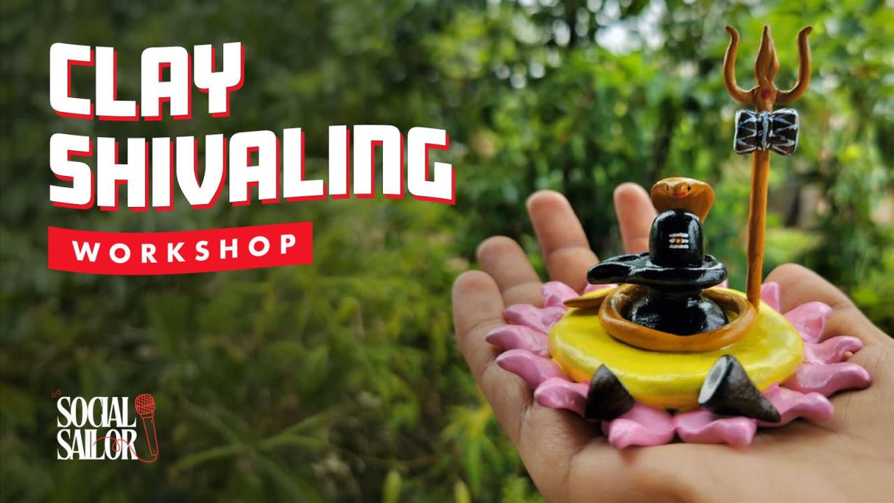 Clay Shivaling Workshop | Bangalore