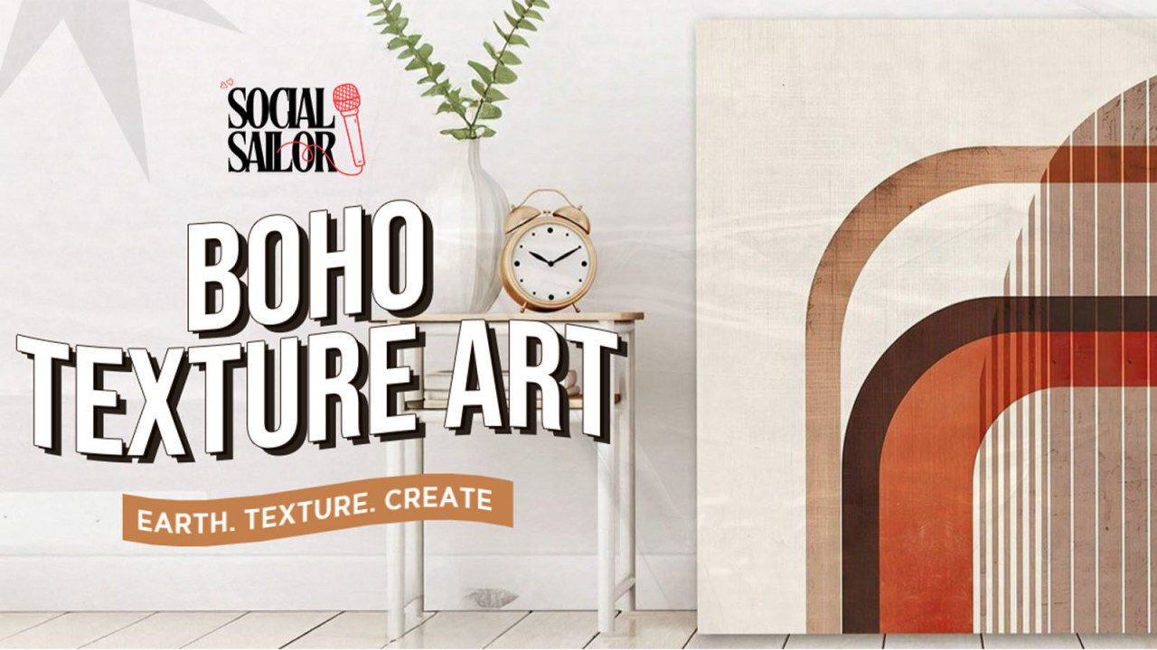Boho Texture Art Date | Hyderabad