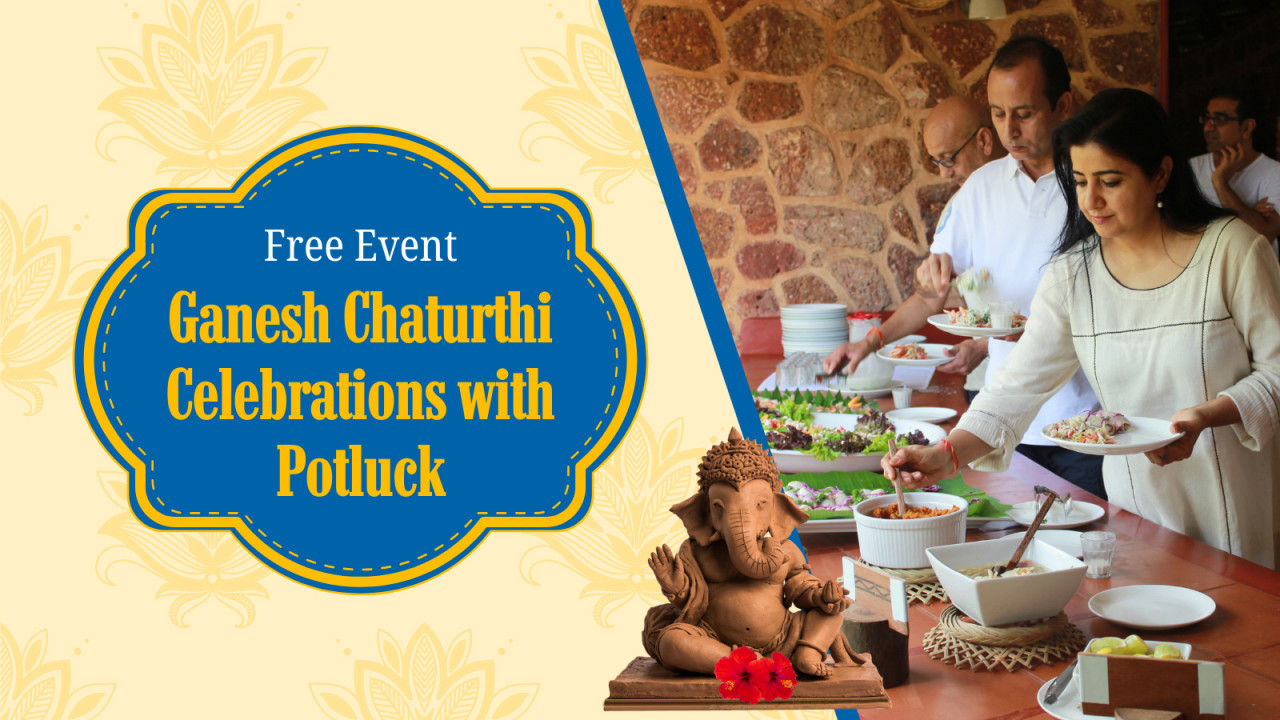 Ganesh Chaturthi Celebrations with Potluck