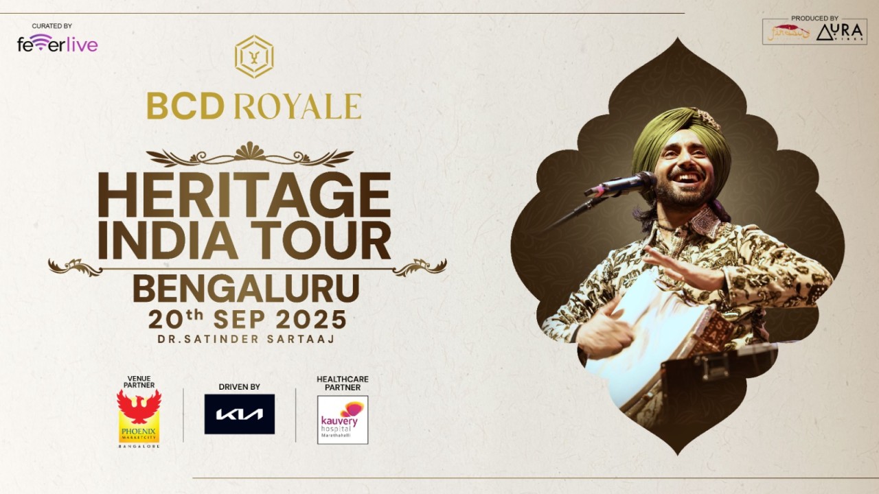 Heritage India Tour | Dr. Satinder Sartaaj Live In Bengaluru
