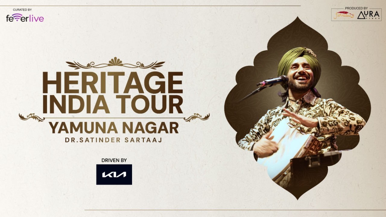 Heritage India Tour | Dr. Satinder Sartaaj Live In Yamuna Nagar
