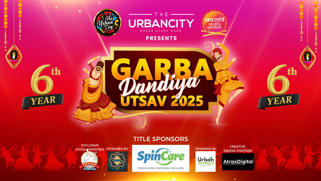 Garba Dandiya Utsav 2025 by The Urban City | Navratri 2025
