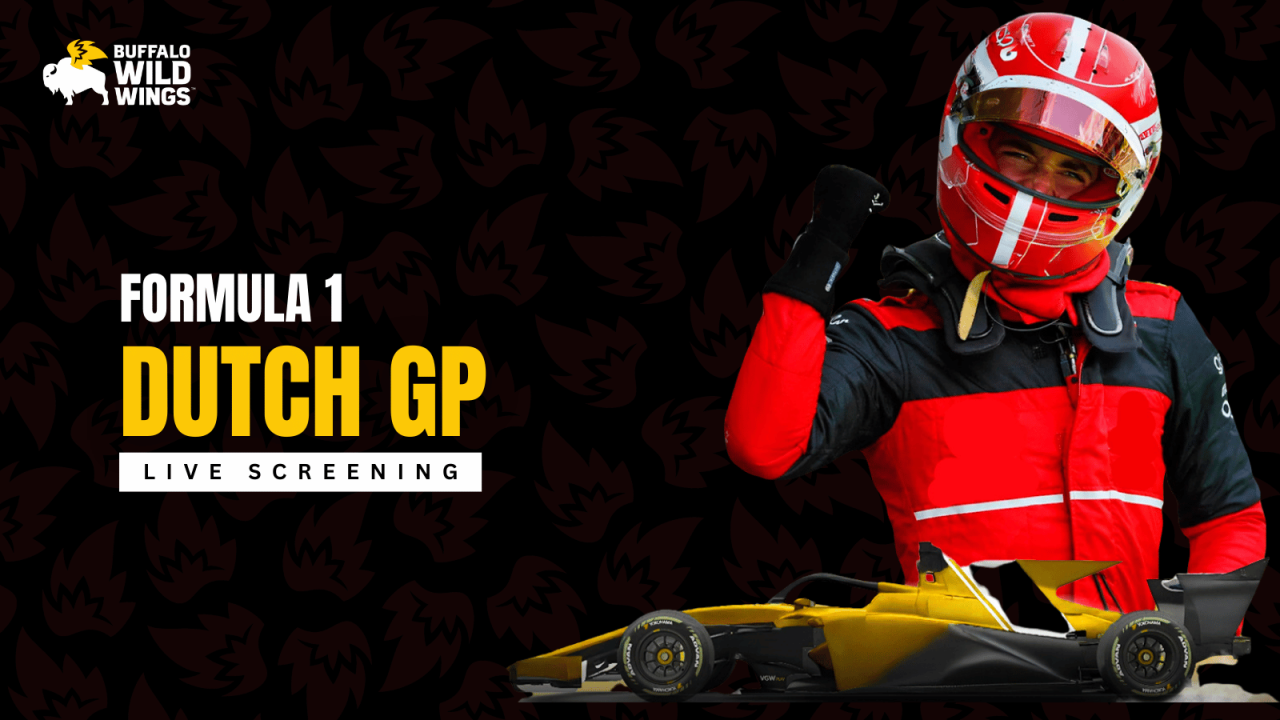 Screening of Formula 1 - Dutch GP | BWW Hyd Airport