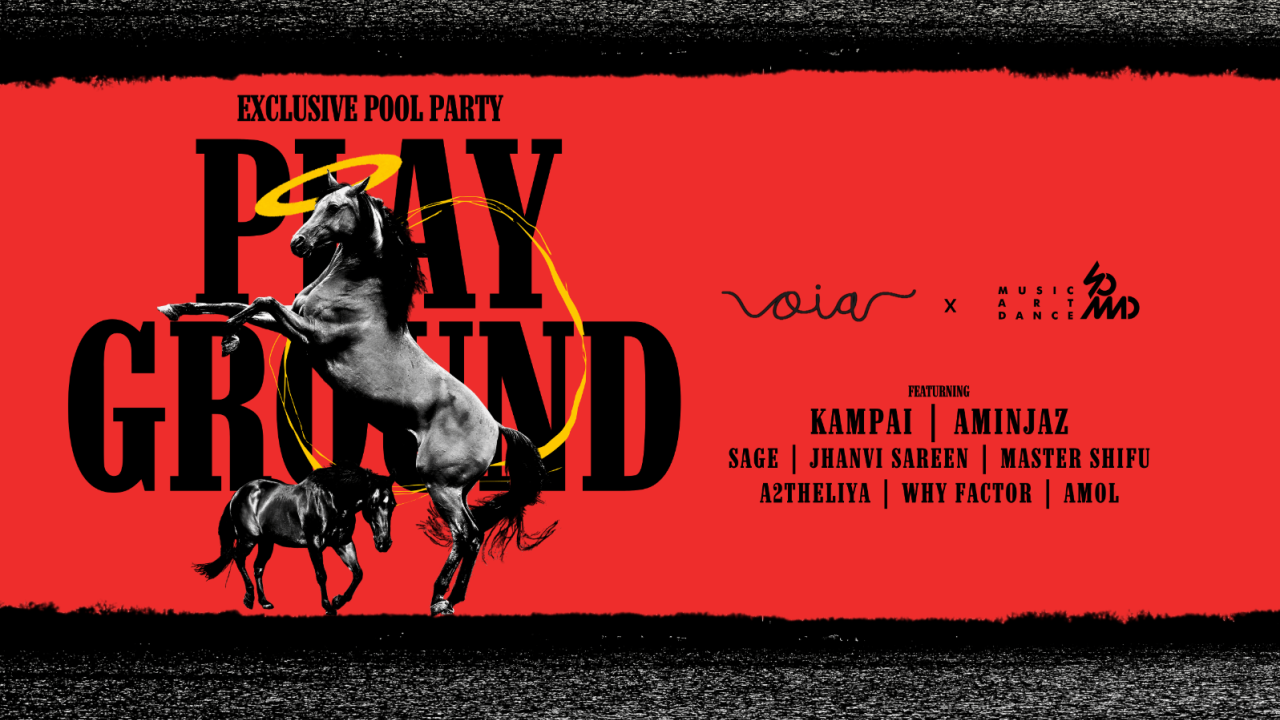 SoMAD X OIA Presents Playground - An Exclusive Pool Party