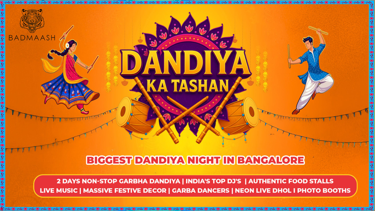 Dandiya Ka Tashan - Biggest Dandiya Night in Bangalore