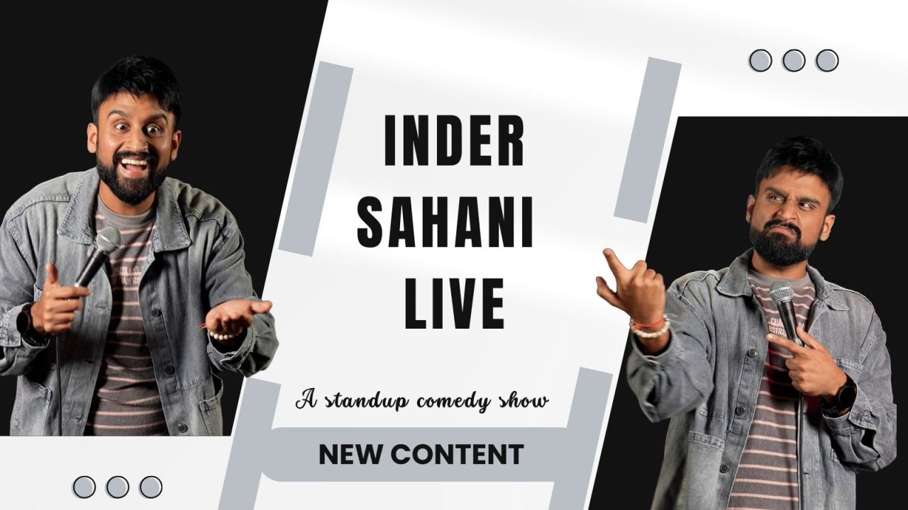 Inder Sahani Live Standup Comedy in Bhopal